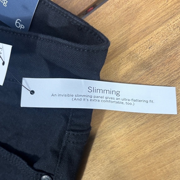 Talbots Women's Elegant High Waisted Black Denim Jeans - Picture 10 of 10